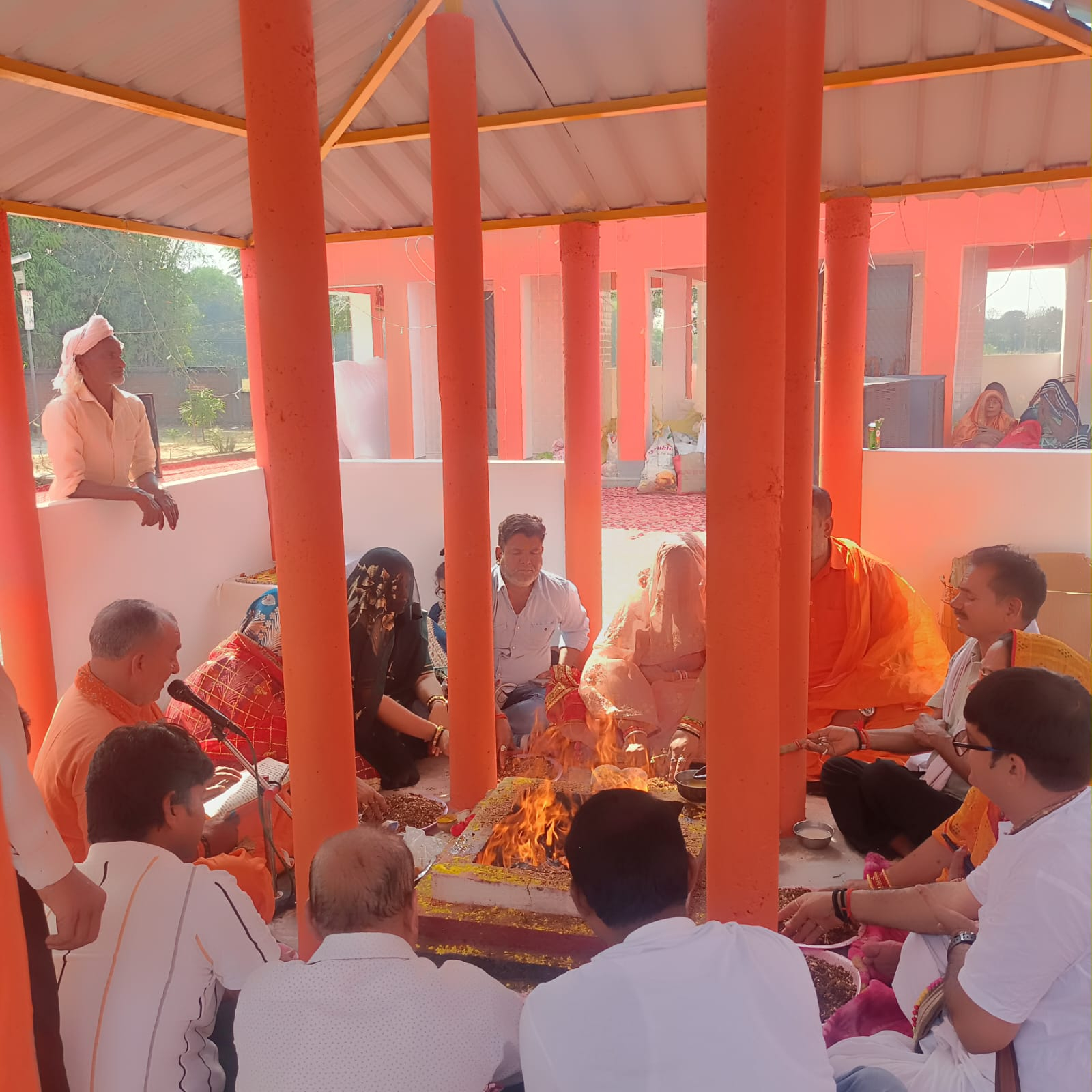 पंचधाम चौरा माता मंदिर में हुआ अखंड रामचरित मानस पाठ