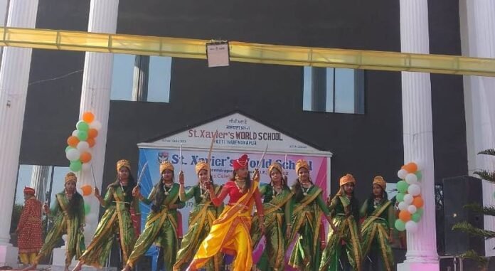 सेंट जेवियर्स वर्ल्ड स्कूल पट्टी नरेंद्रपुर का 6वाँ वार्षिकोत्सव संपन 