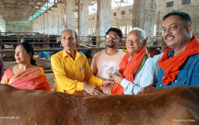 JAUNPUR21 गौसेवक किये गये सम्मानित  