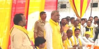 OM PRAKASH RAJBHAR पहुंचे सबरहद गांव 