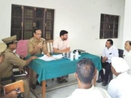श्रावण मेले की तैयारियों को लेकर शिवधाम बेलवाई में हुई बैठक