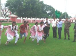 श्री विश्वनाथ इंटर कॉलेज कलान में NCC भर्ती सम्पन्न