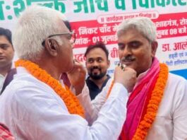 सपा अध्यक्ष अखिलेश यादव के जन्मदिन पर मजदूरों का जीवन बचाने का लिया संकल्प 