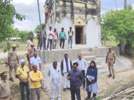 JAUNPUR,प्राचीन शिव मंदिर का जीर्णोद्धार कार्य 7 दिनों में होगा पूरा 