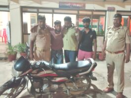 JAUNPUR CRIME,चोरी की मोटर साइकिल के साथ दो गिरफ्तार 