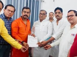school pairing merge के विरोध में यूटा ने राज्यमंत्री को सौपा ज्ञापन