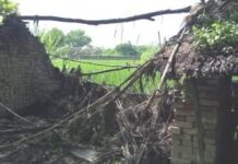 मड़हे में आग से भैंस व पशुपालक झुलसे