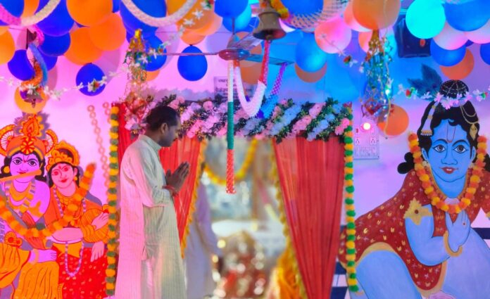 खेतासराय थाना सहित क्षेत्र के विभिन्न जगहों पर धूमधाम से मनाई गई जन्माष्टमी