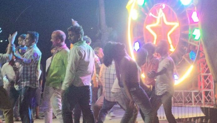 कड़ी सुरक्षा के बीच खेतासराय में संपन्न हुआ होलिका दहन