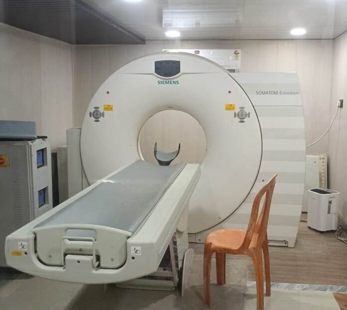 पी.सी.मेमोरियल कलावती ऑर्थोपेडिक हॉस्पिटल में सिटी स्कैन का हुआ उद्घाटन