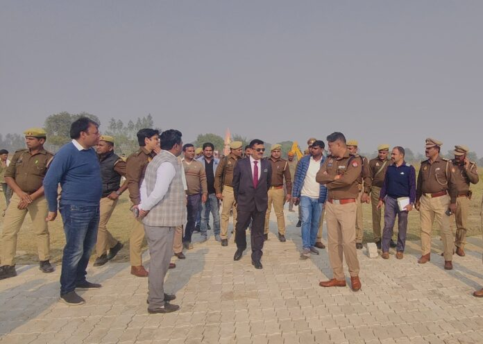 JAUNPUR NEWS,CM योगी आदित्यनाथ का होगा आगमन,तैयारी पूरी  