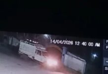 भैंस ले जाने की सीसीटीवी फुटेज मे सफेद पिकअप कैद