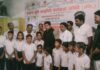 30 गरीब असहाय बच्चों को निःशुल्क दिया गया शिक्षा योजना का लाभ
