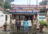 खेतासराय पुलिस की कार्रवाई: वारंटी समेत पाँच गिरफ्तार,चार पर शांति भंग की कार्रवाई