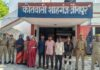 शाहगंज पुलिस ने 7 लोगों को शांति भंग में किया गिरफ्तार